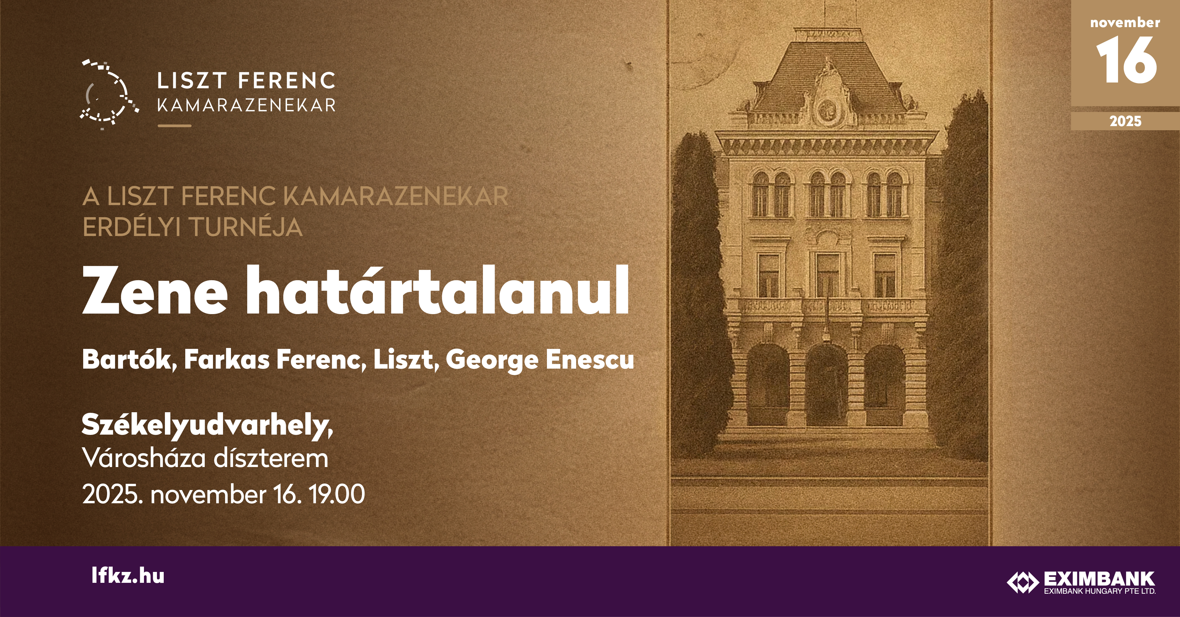 Bartók |  Farkas | Liszt | Enescu