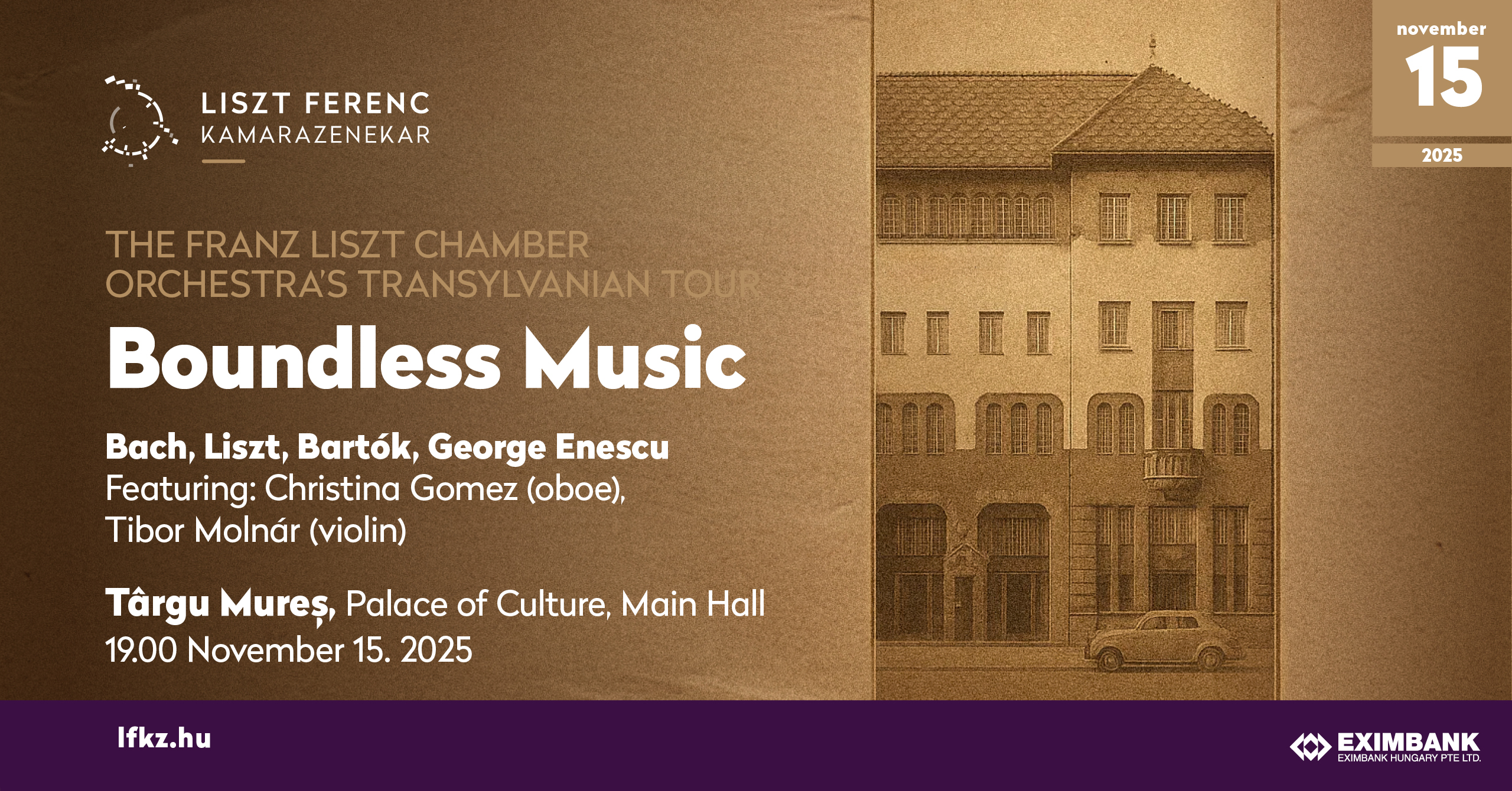 Bach | Liszt | Bartók | Enescu