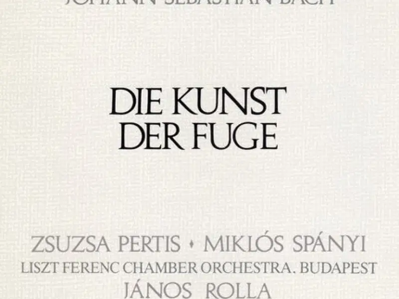 Bach, J.S.: Kunst Der Fuge (Die) (Arr. for String Orchestra)