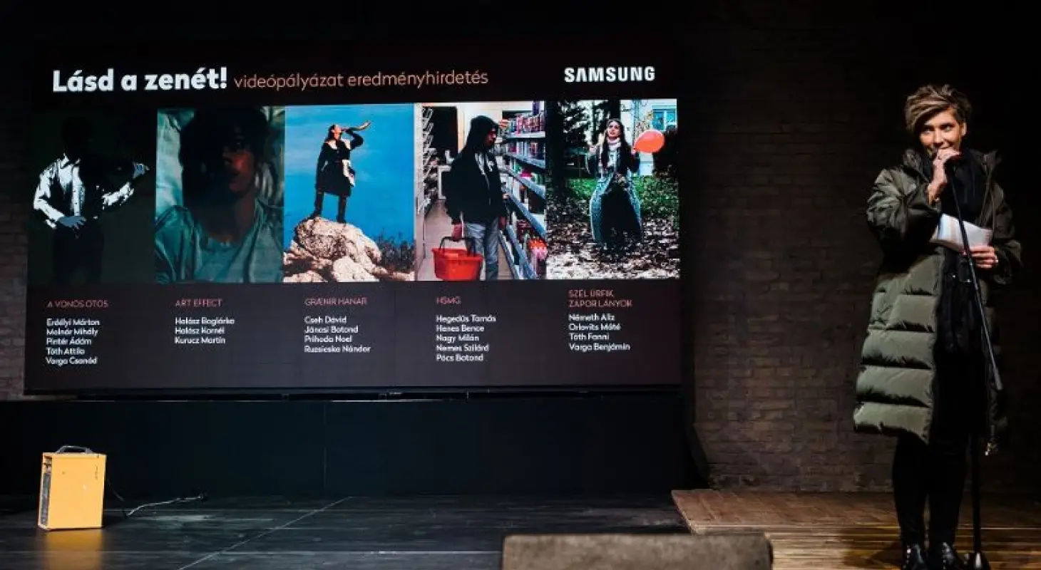 Lásd a zenét videópályázat díjátadó és koncert